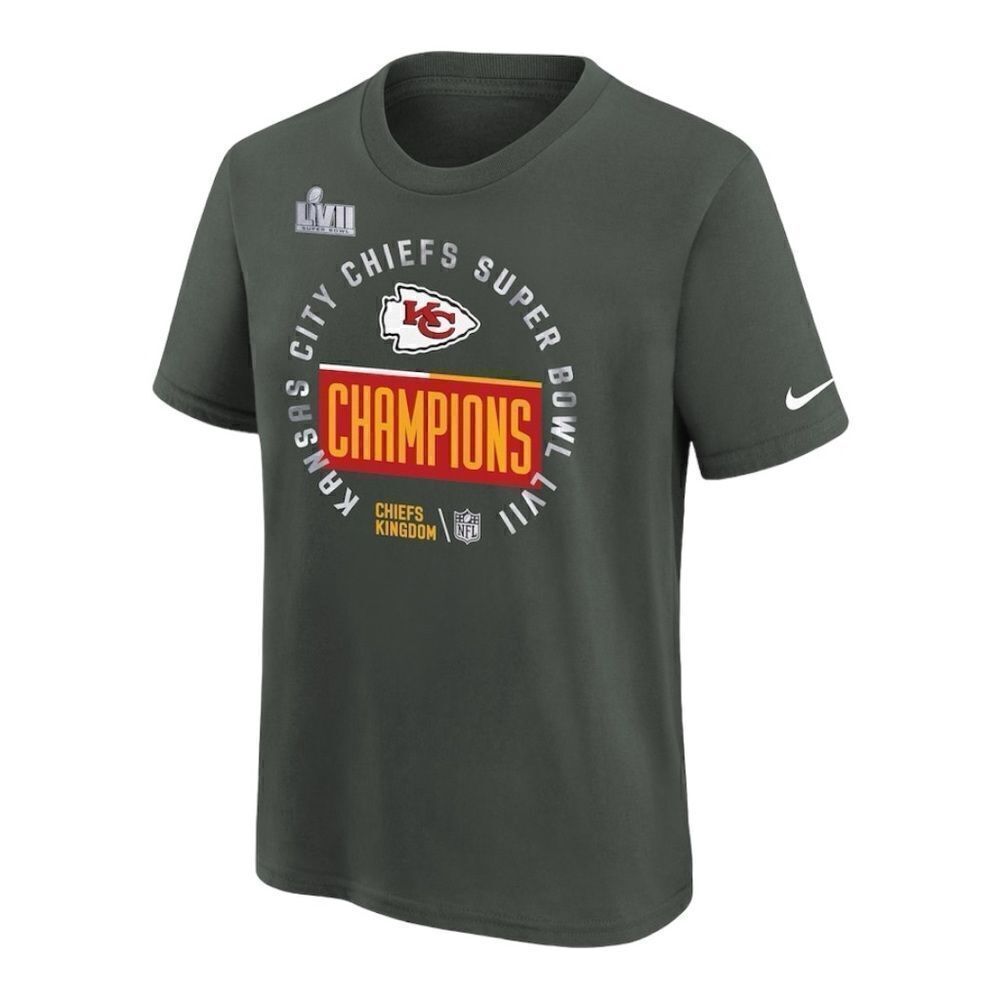 Nike Kansas City Chiefs Super Bowl LVII Tee Shirt Size XL